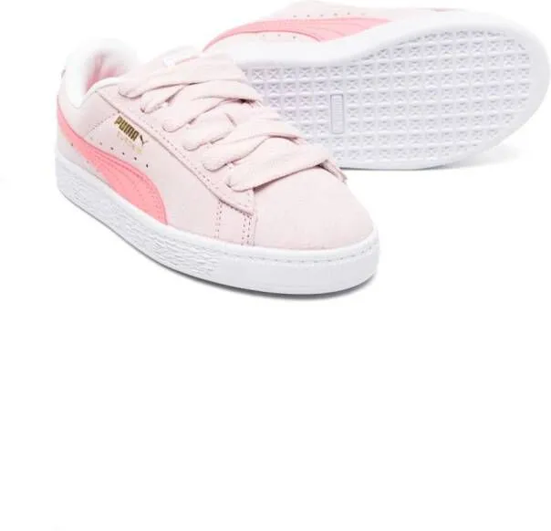 Puma Kids XL suede sneakers Pink