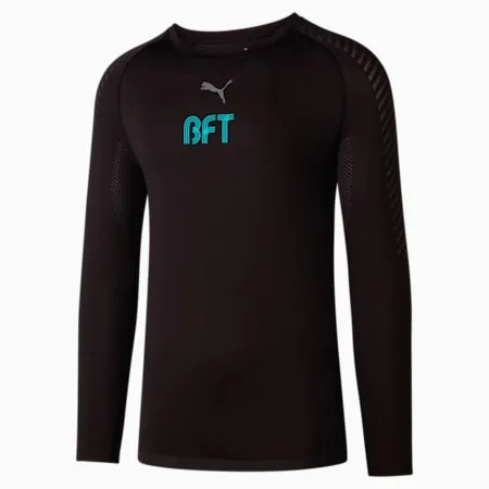 PUMA x BFT Men's Long Sleeve Training Tee | Puma Black-BFT | PUMA Training | PUMA 