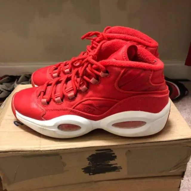 Reebok Question Mid "Canvas Pack" - Red / White