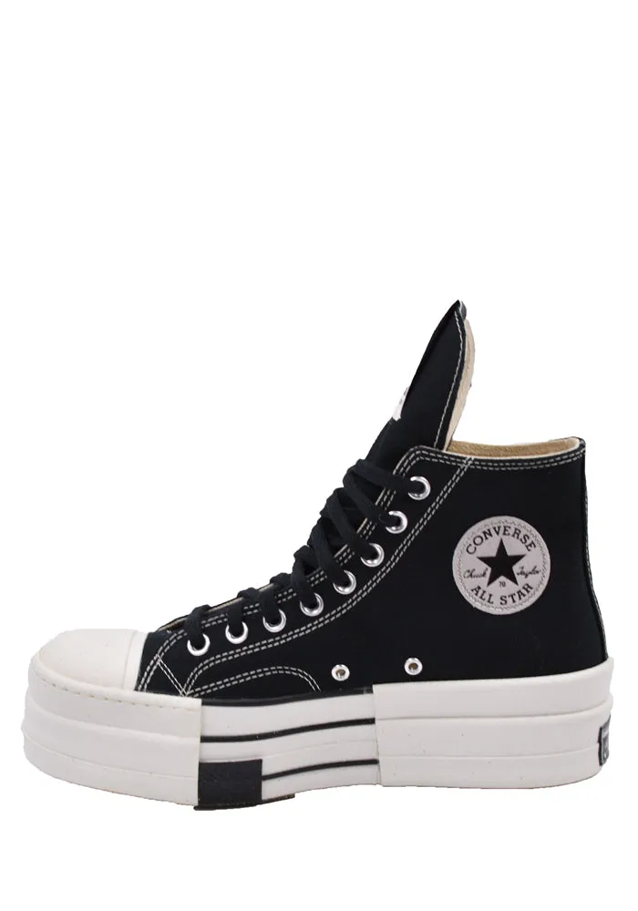 RICK OWENS DRKSHDW x CONVERSE DC02CX954 A04R1 DBL DRKSTAR HI SNEAKERS BLACK