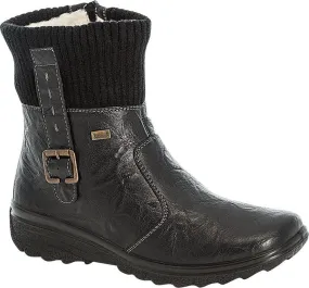 Rieker Z7054-00 - Black Massa Boot