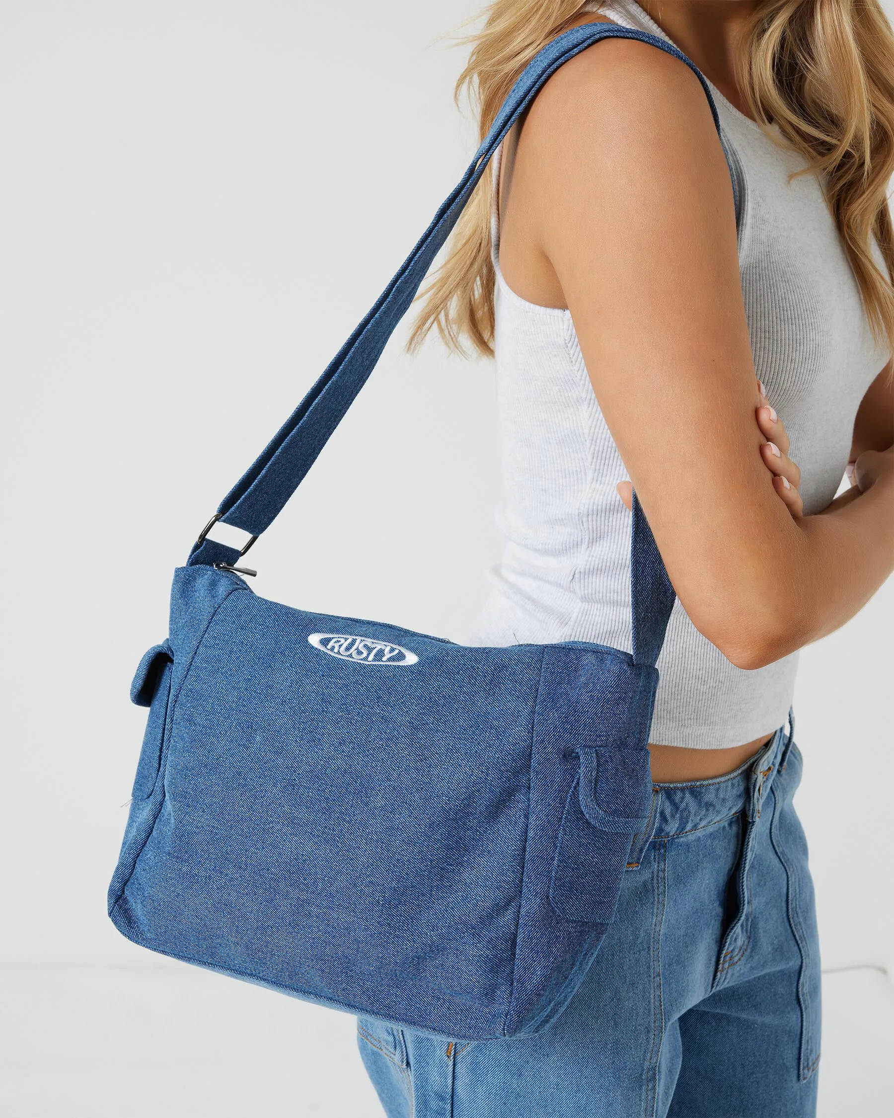 Rusty Forever Denim Hand Bag