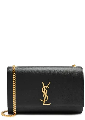 SAINT LAURENT Kate medium leather shoulder bag -                         -                     -                