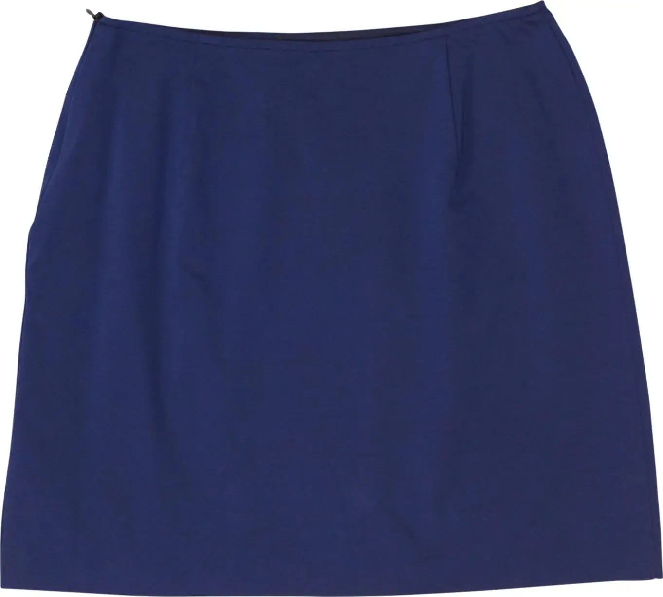 Satin Blue Skirt | ThriftTale