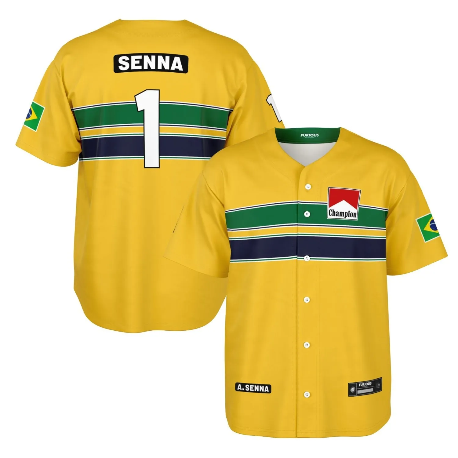 Senna - Nacional Helmet Jersey