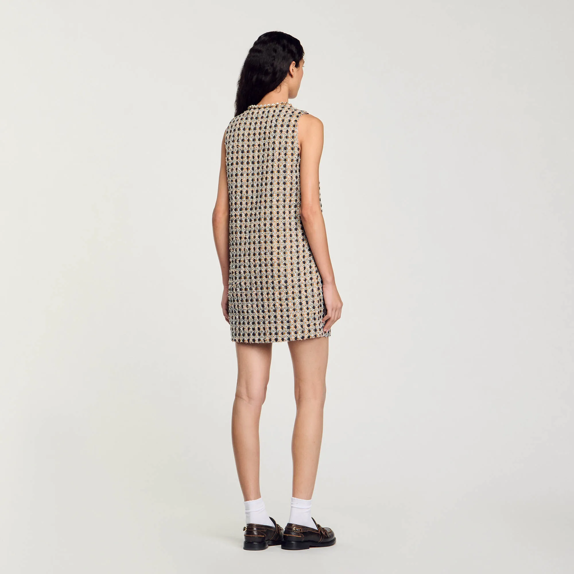 Short tweed dress