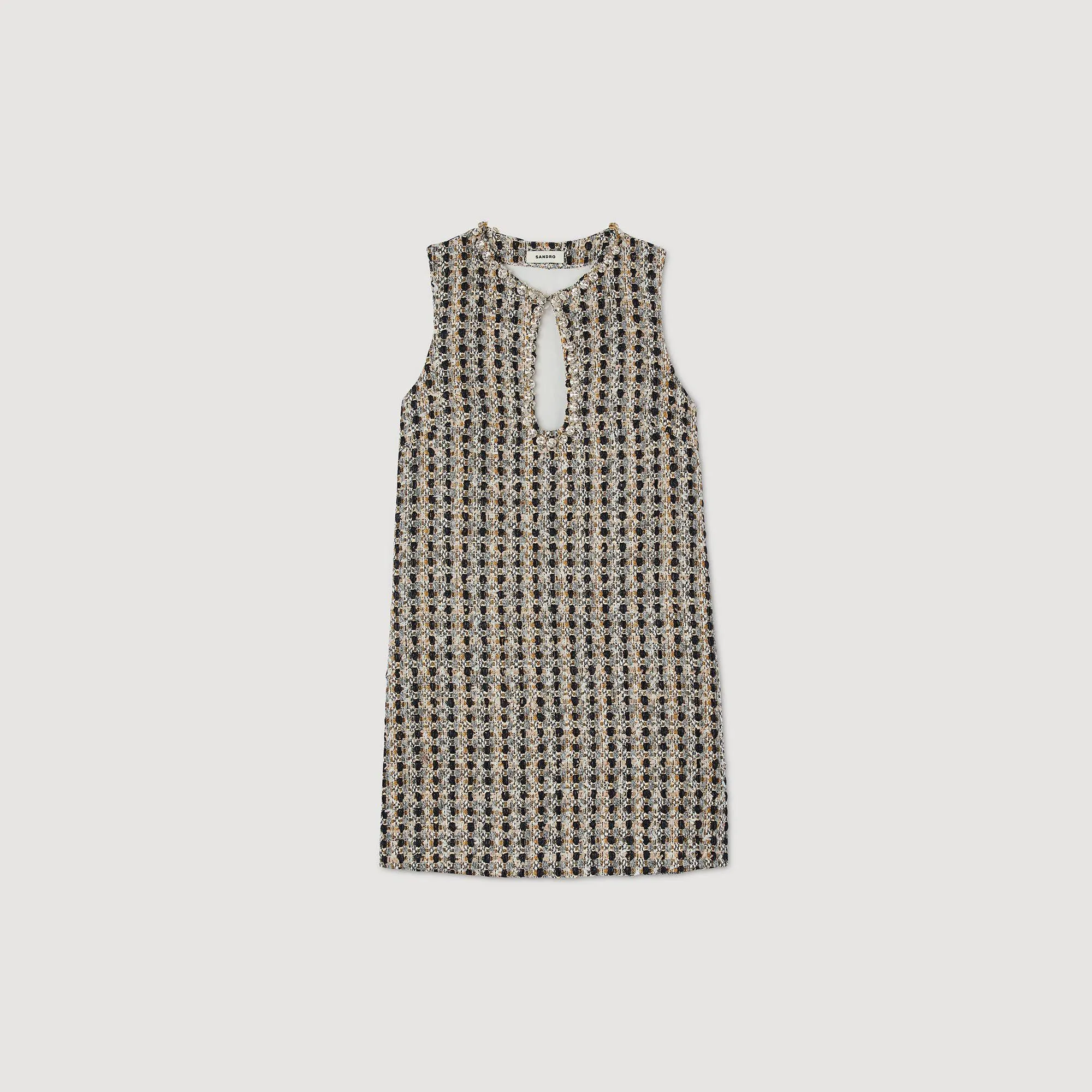 Short tweed dress