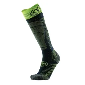 Sidas Ski Comfort Black Yellow Ski Socks