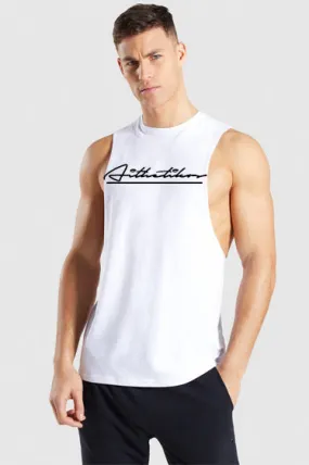 Signature Drop Arm Tank(white)