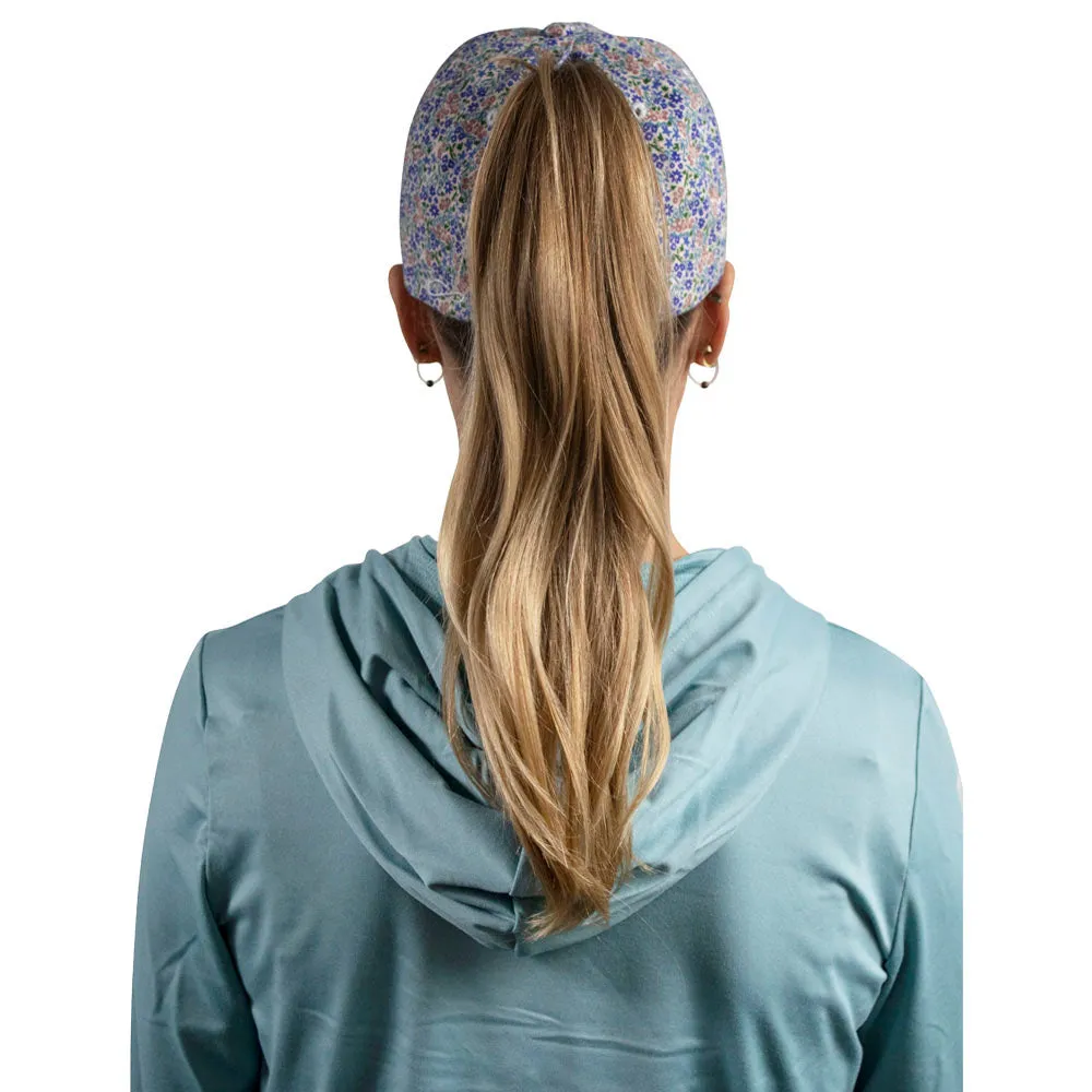 Skeeter Ladies Floral Ponytail Hat