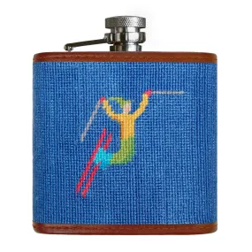 Ski Tricks Flask (Cobalt)