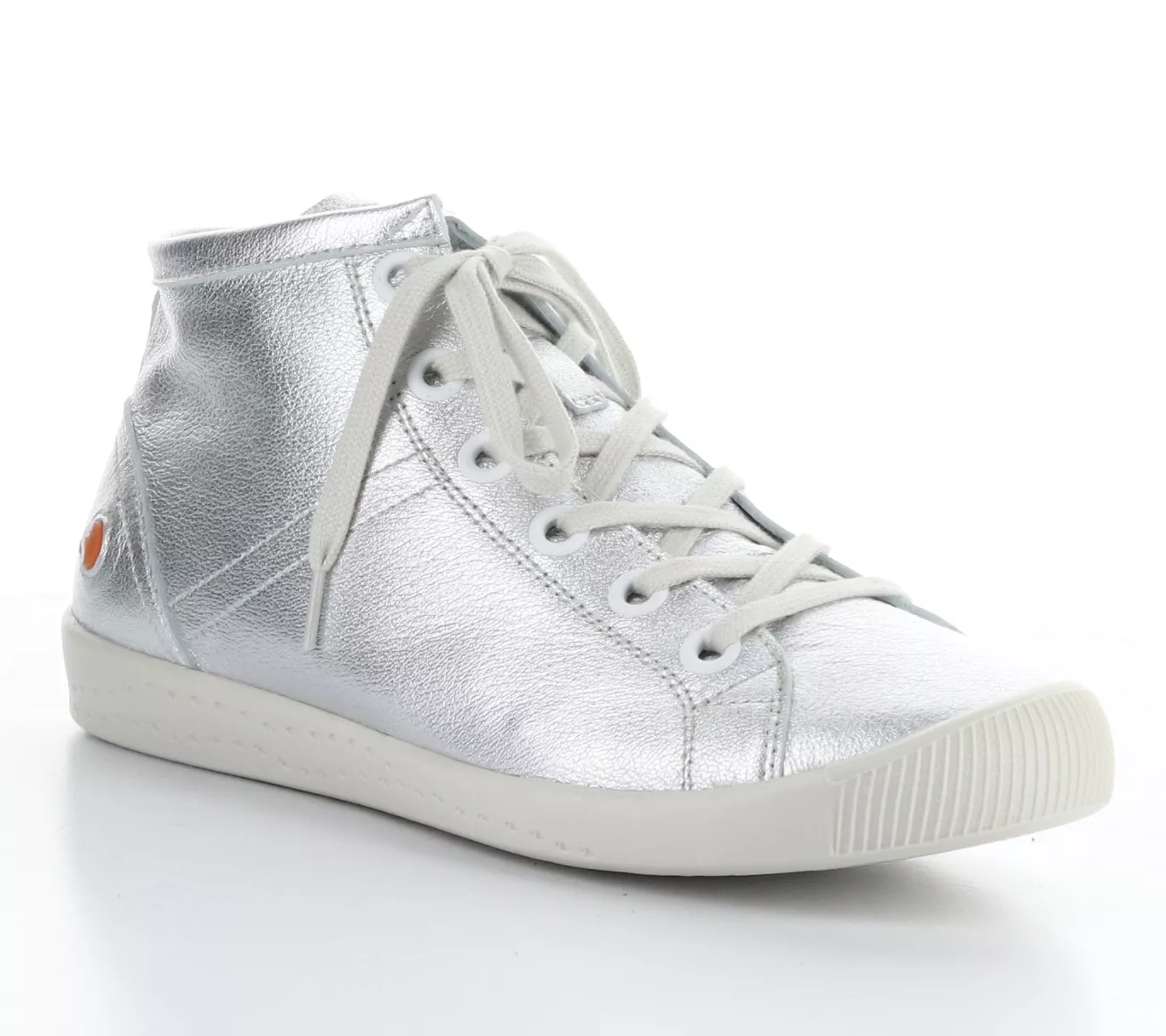 Softino's Leath er Metallic Fas hion Sneakers - Isleeniii