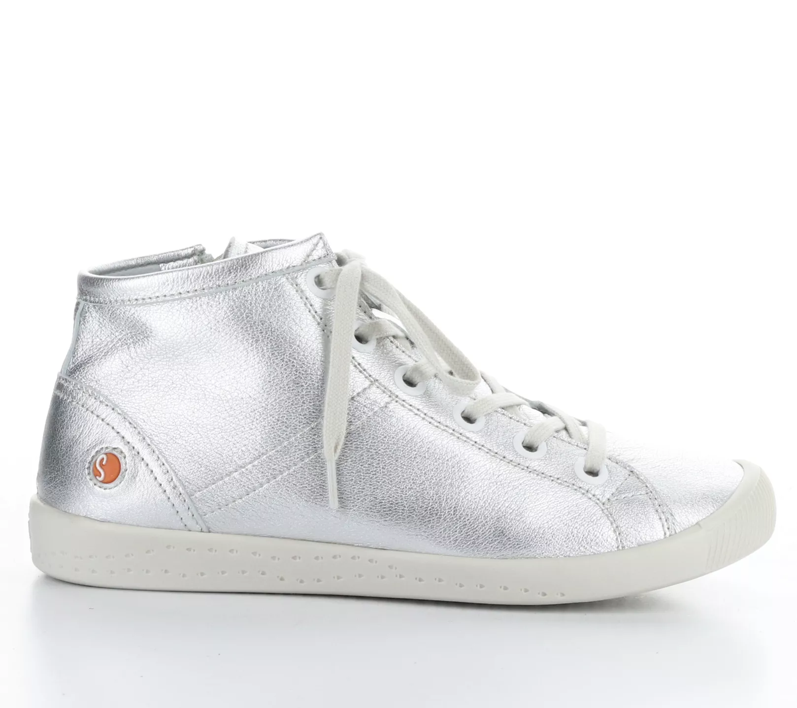 Softino's Leath er Metallic Fas hion Sneakers - Isleeniii