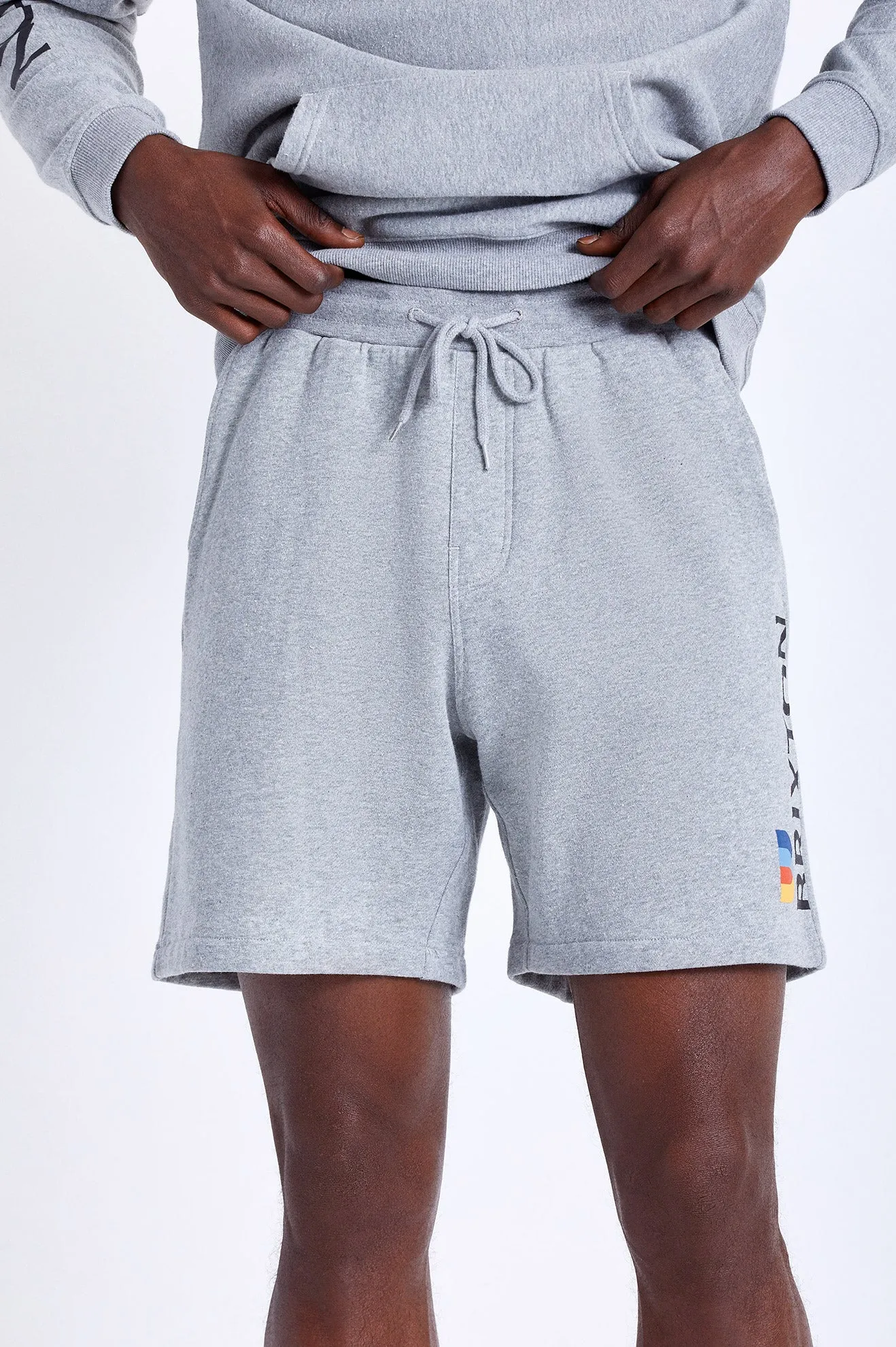 Stem Fleece Utility Short - Heather Grey