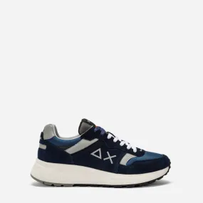 Sun68 Daddy Navy Blue Sneakers