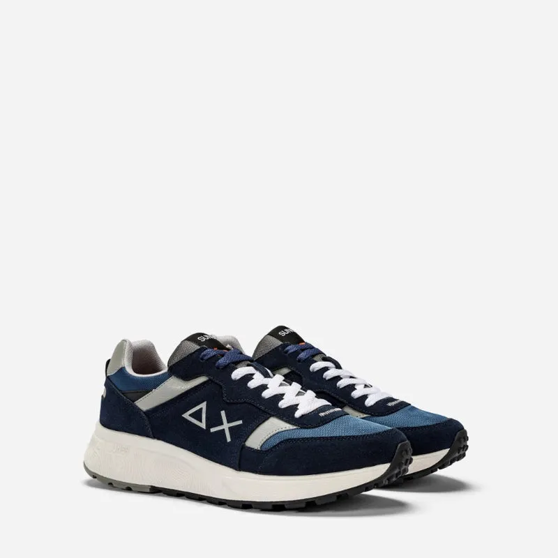 Sun68 Daddy Navy Blue Sneakers