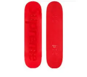 Supreme Box Logo Skateboard Deck (Red)