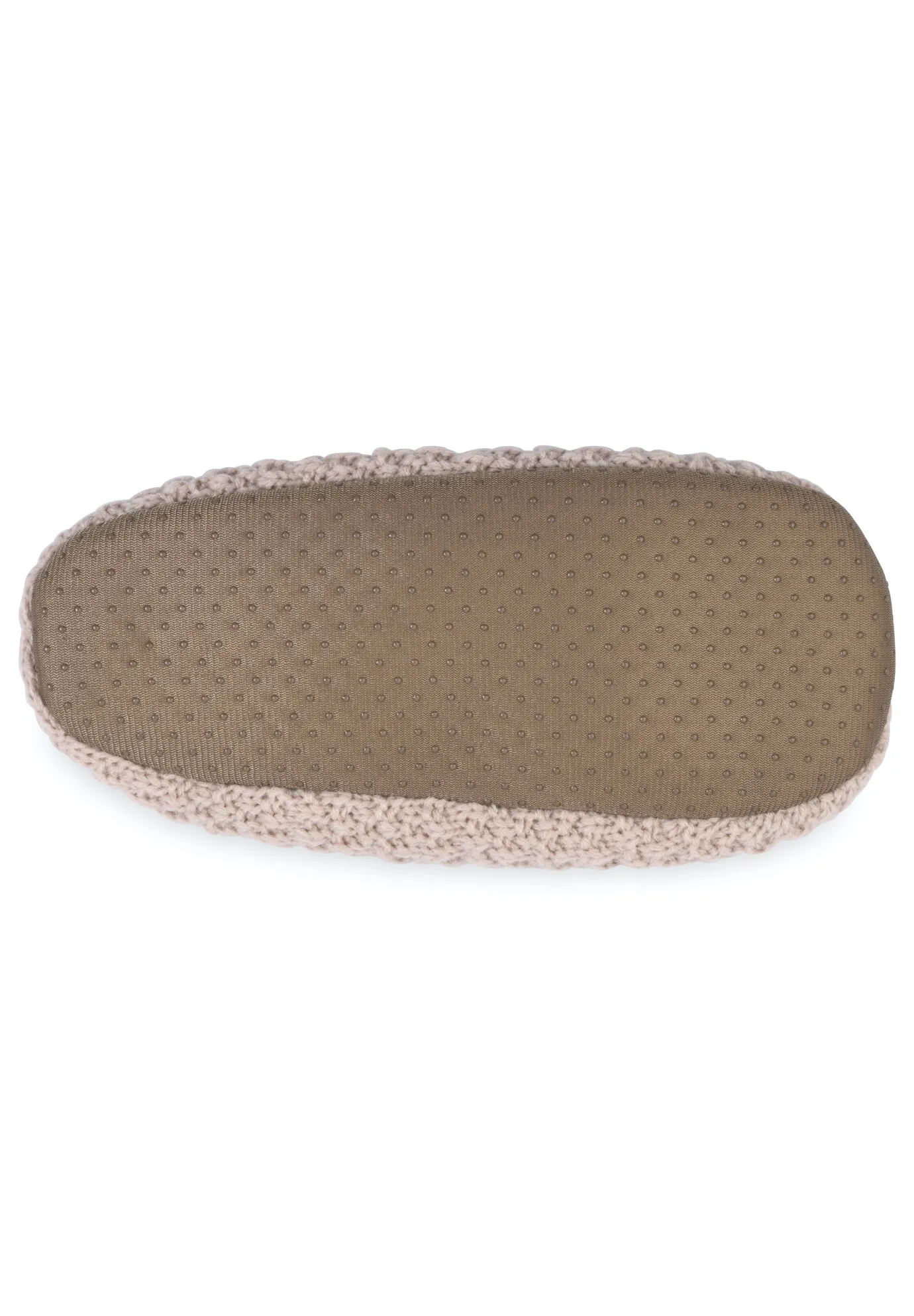 Textured Knit Ballerina Slipper