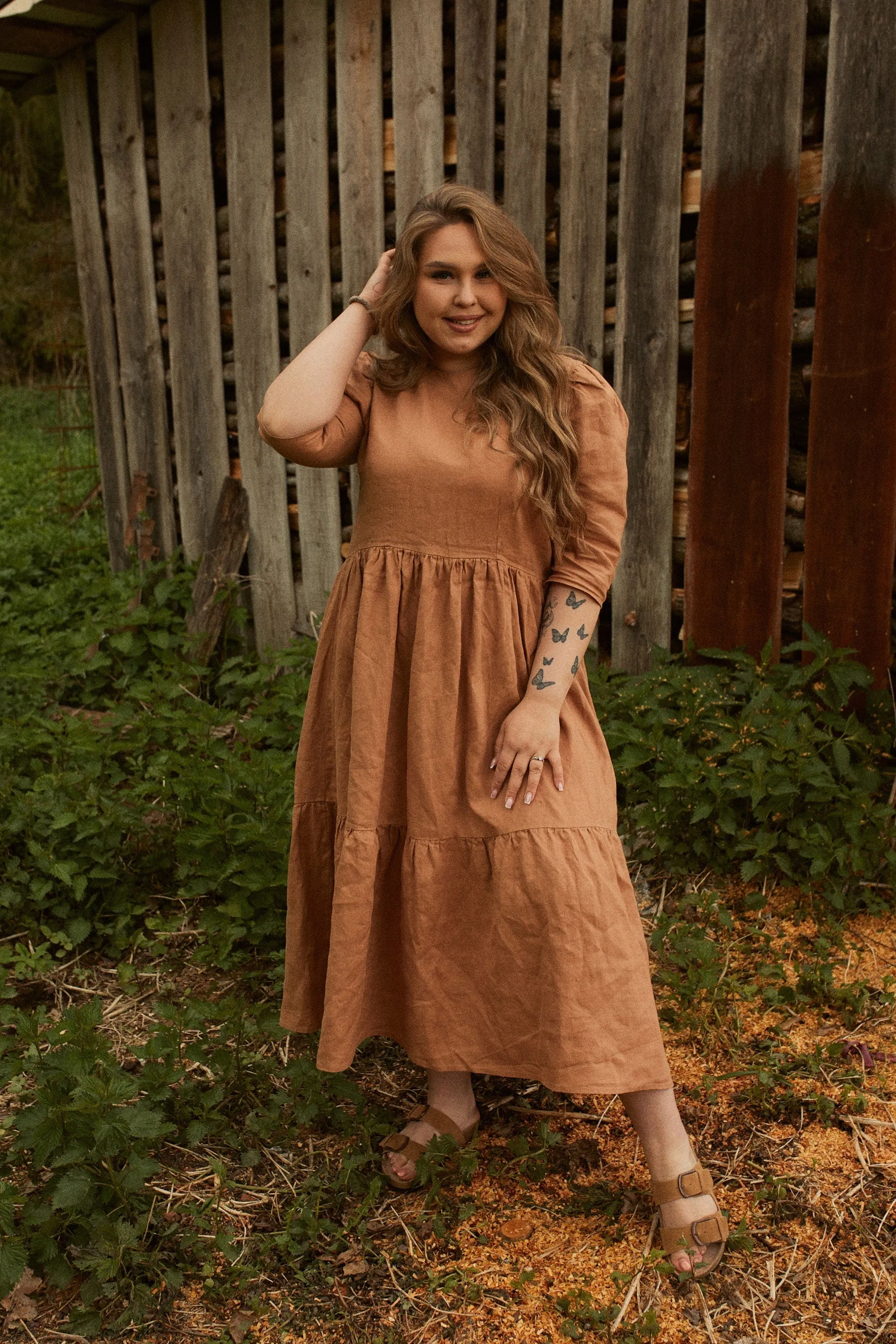 Tiered Maxi Dress