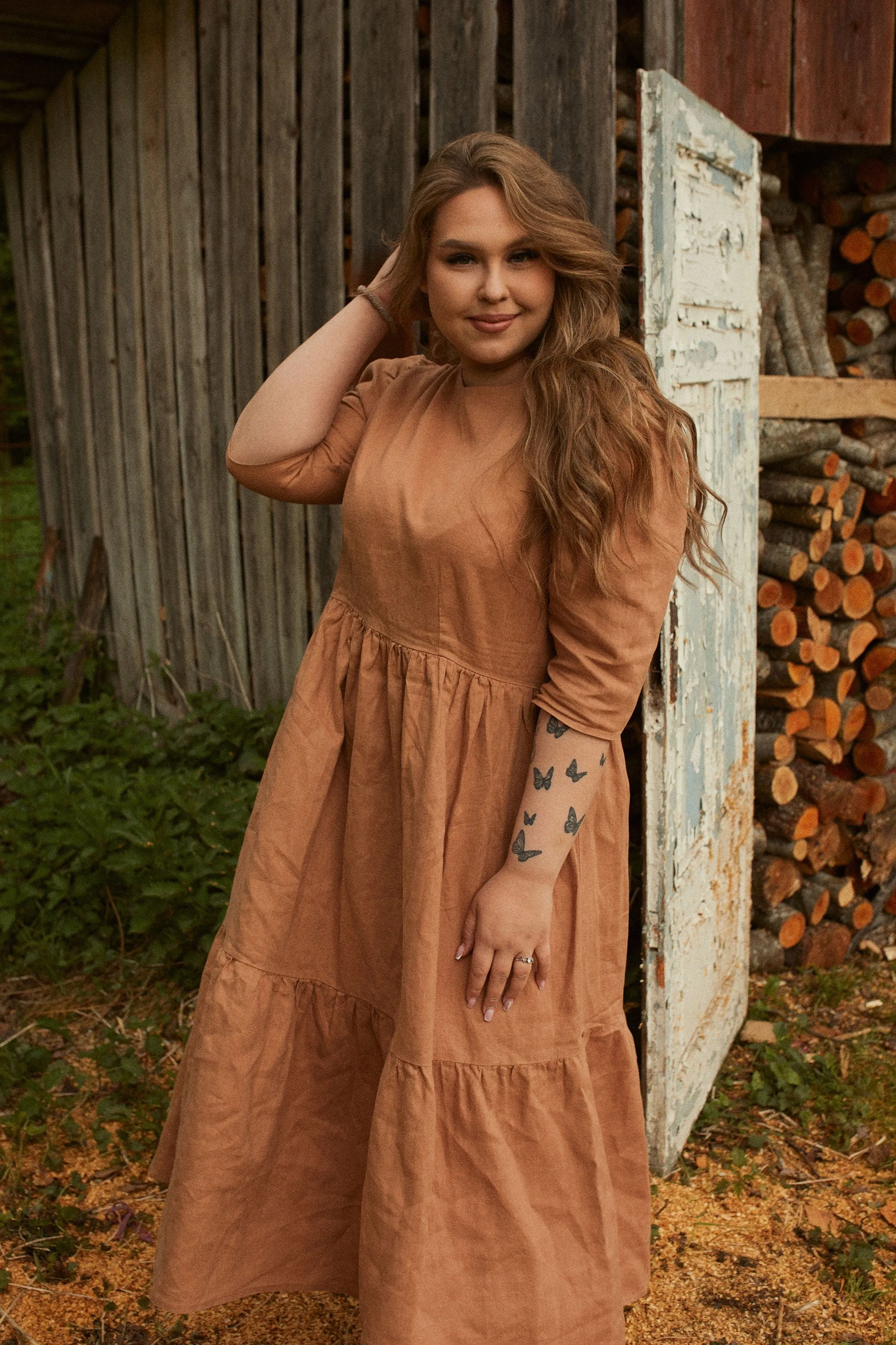 Tiered Maxi Dress