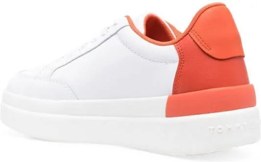 Tommy Hilfiger two-tone platform sneakers White