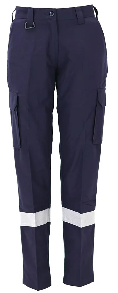 Tuffa Workwear Tuffa TS101F Cargo Trouser - Women - Stretch Taped - FR/Arc Rated PPE2 - Navy - 6