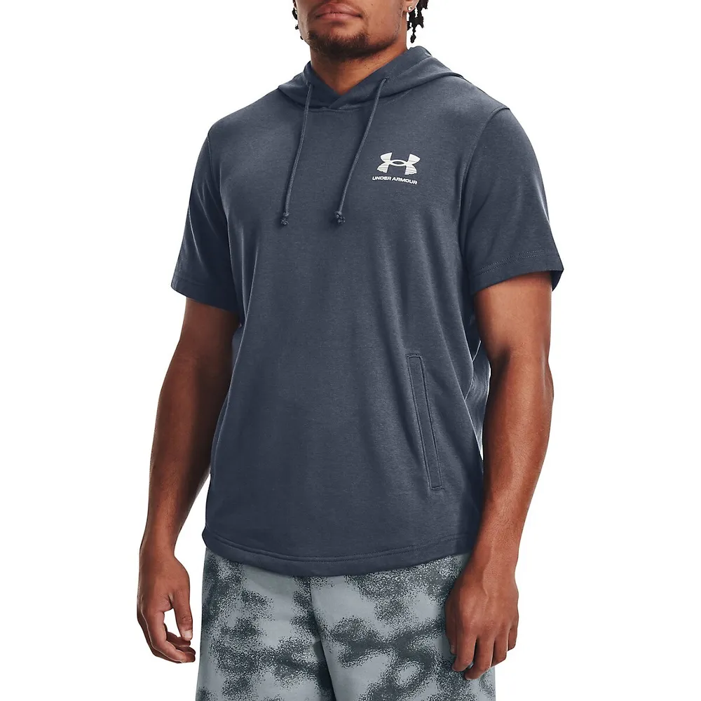 Under Armour UA Rival Terry Short-Sleeve Hoodie