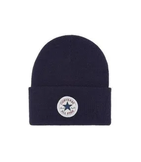 Unisex adult chuck embroidered patch beanie concord blue Converse