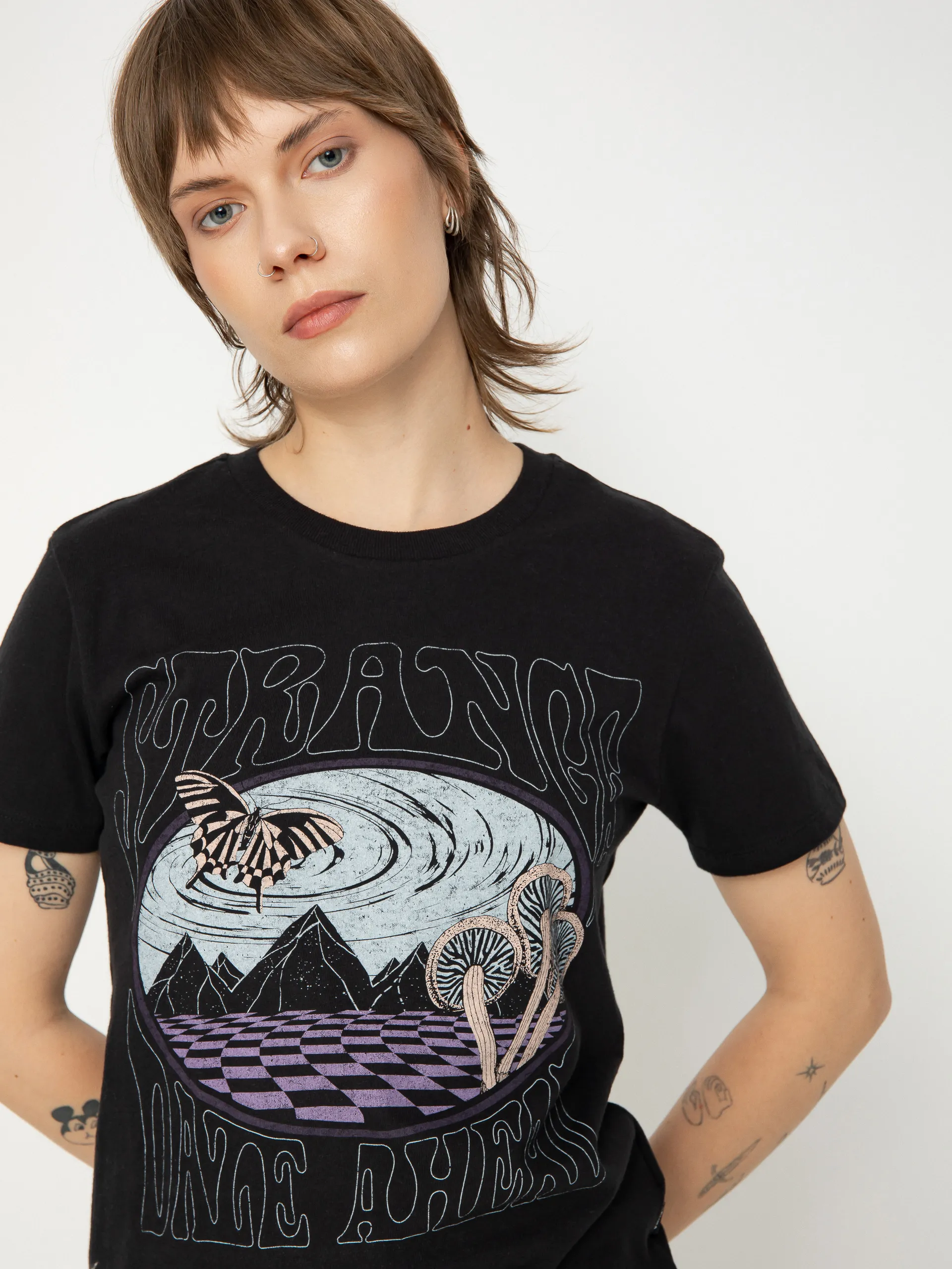 Vans Dazed Strange Crew Wmn T-Shirt (black)