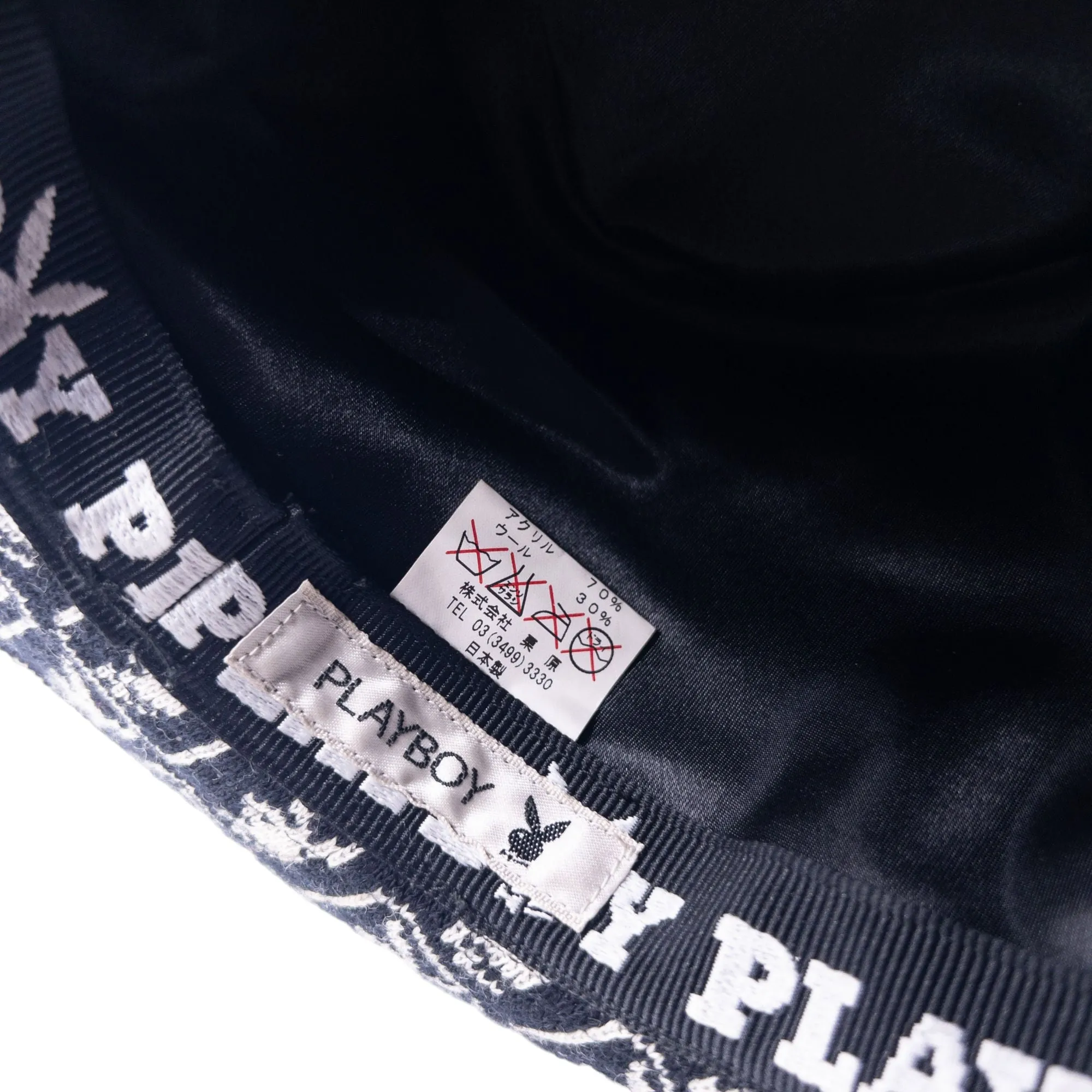 Vintage Playboy Monogram Hat | Second Wave Vintage