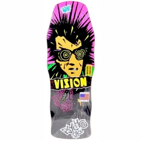 Vision Psycho Stick Skateboard Deck Modern Concave - Black