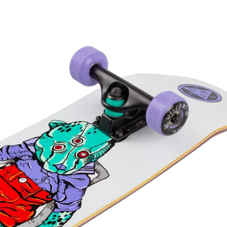 Welcome Nora Vasconcellos Teddy Wicked Princess Complete Skateboard 7.75