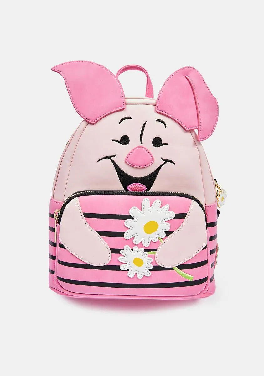 Winnie The Pooh Piglet Cosplay Mini Backpack-