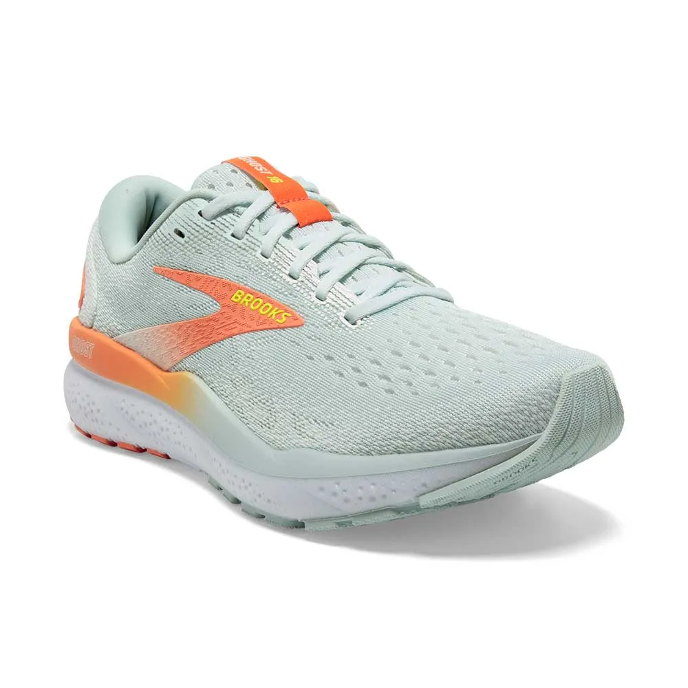 Women's Ghost 16 Running Shoe - Skylight/Coconut/Sunset - Regular (B)