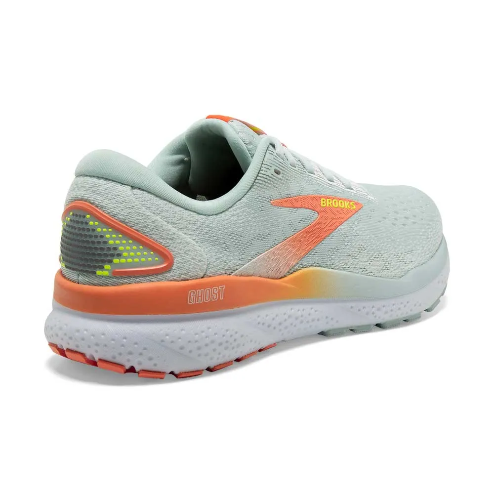 Women's Ghost 16 Running Shoe - Skylight/Coconut/Sunset - Regular (B)