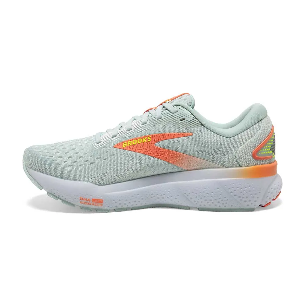 Women's Ghost 16 Running Shoe - Skylight/Coconut/Sunset - Regular (B)