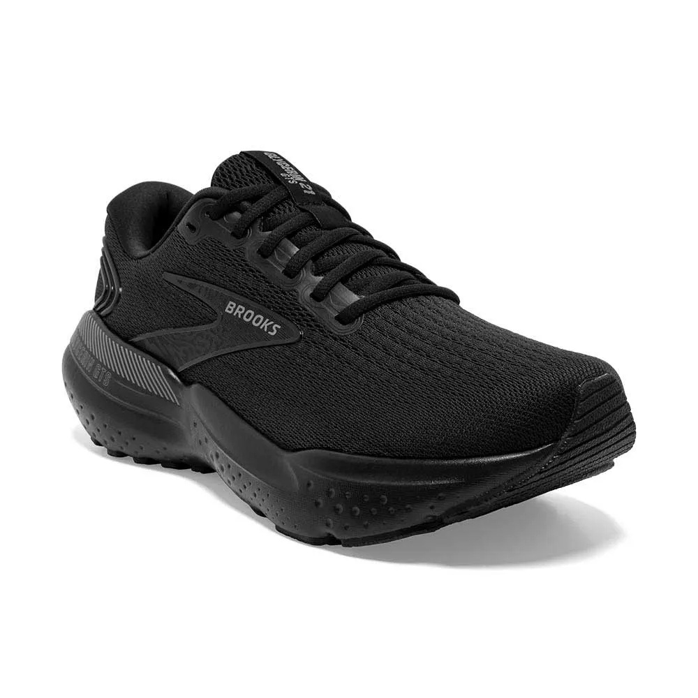 Women's Glycerin GTS 21 Running Shoe - Black/Black/Ebony - Regular (D)