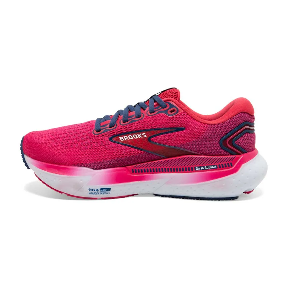 Women's Glycerin GTS 21 Running Shoe - Raspberry/Estate Blue - Regular (B)