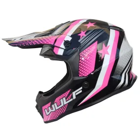 Wulfsport Cub Iconic Helmet - Pink