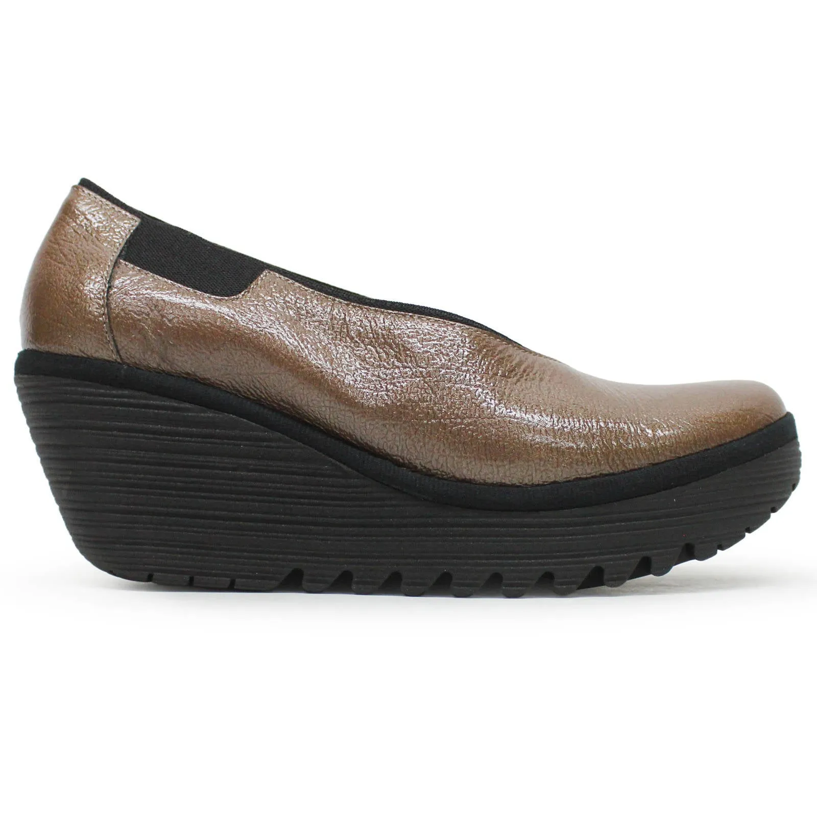 YOZA438FLY Rock Leather Women's Platform Shoes