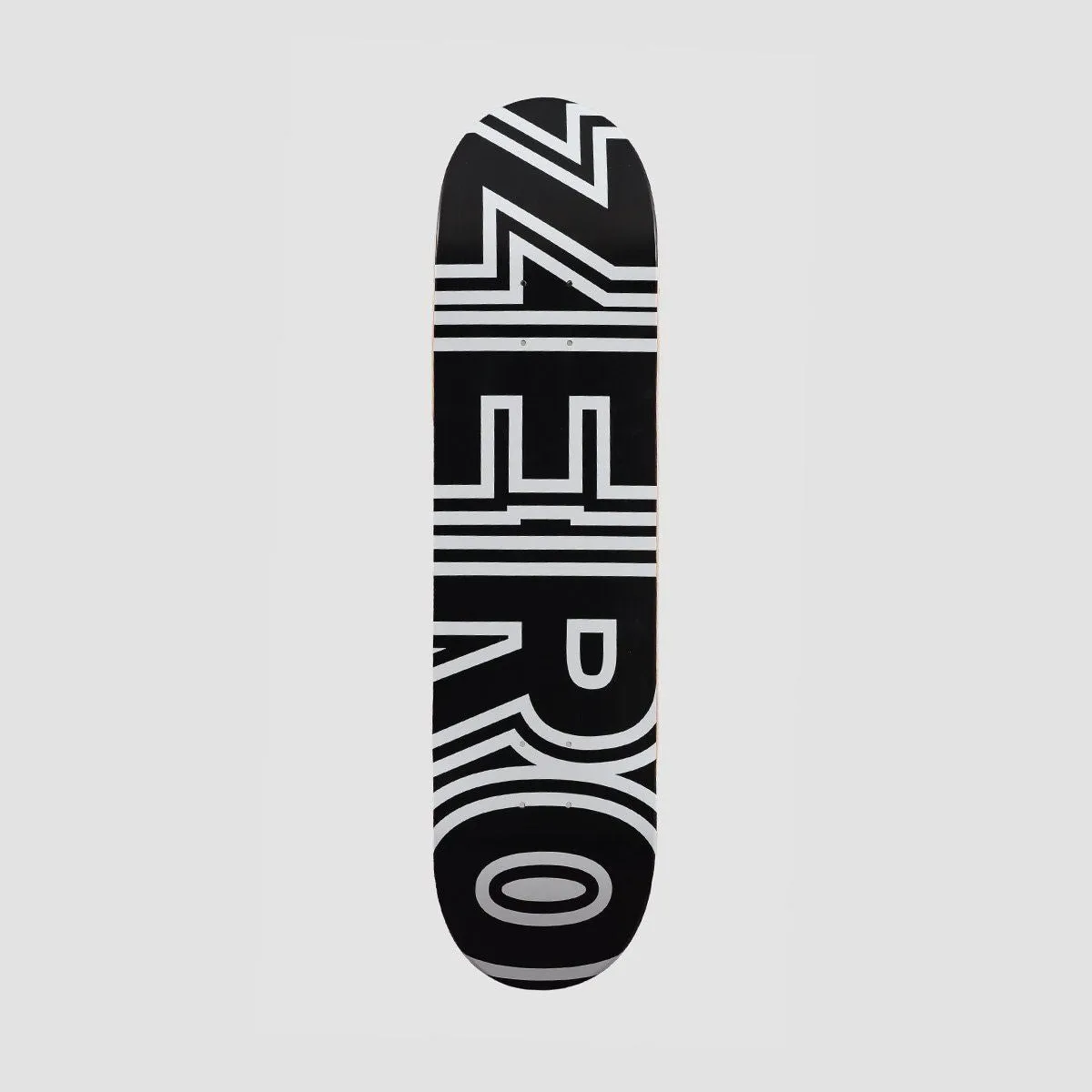 Zero Bold Skateboard Deck Black/White - 8